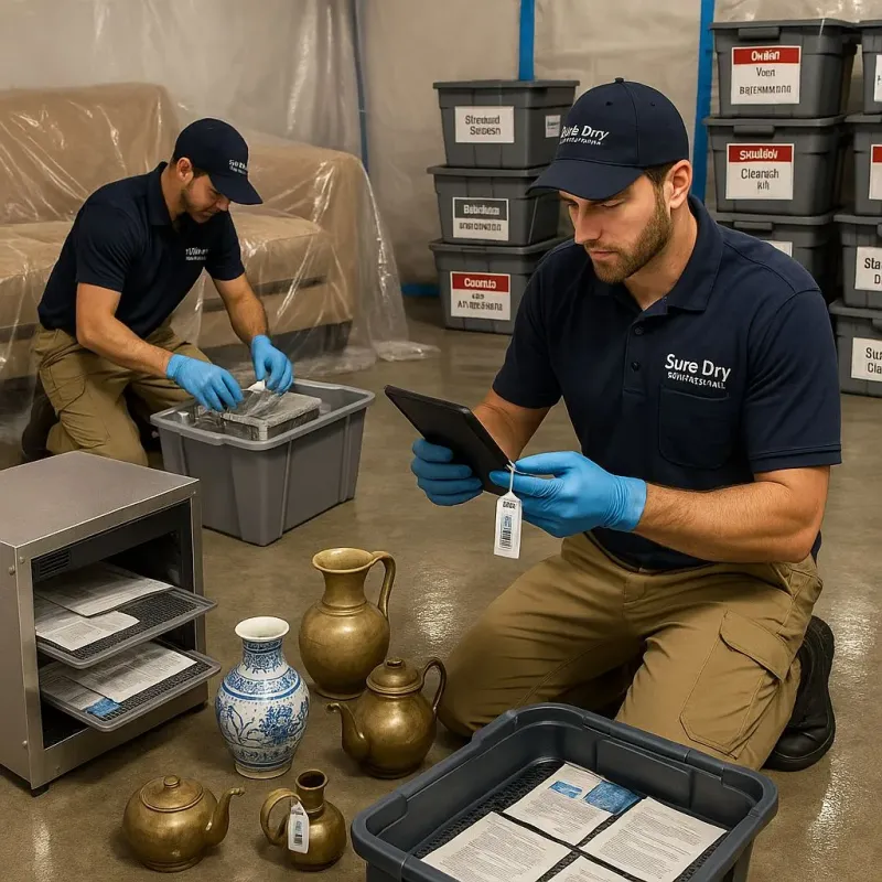 Content Protection and Restoration process in Oak Point, TX