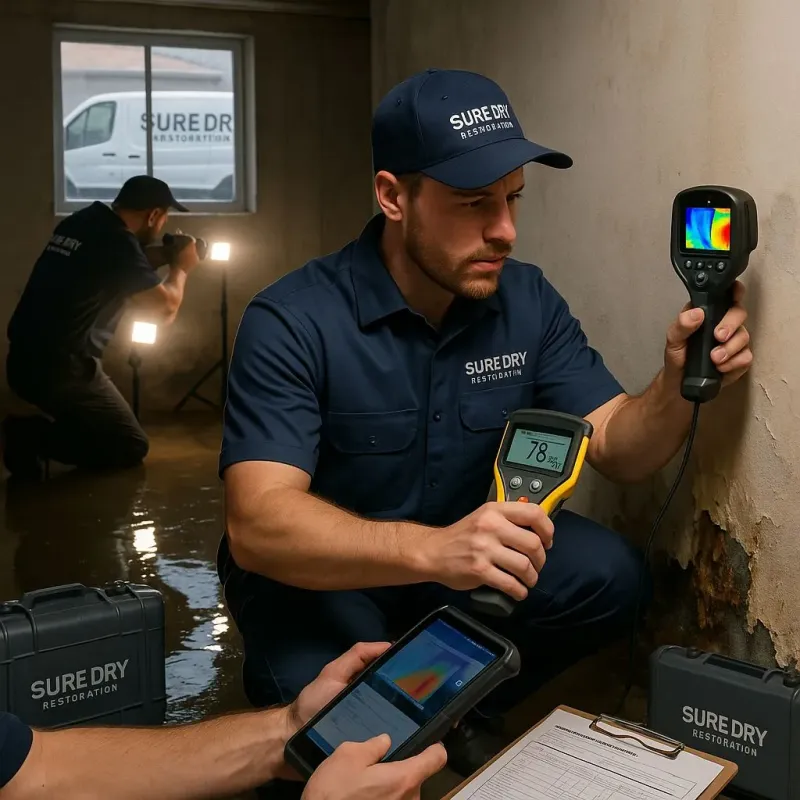 Initial Assessment and Documentation process in Oak Point, TX
